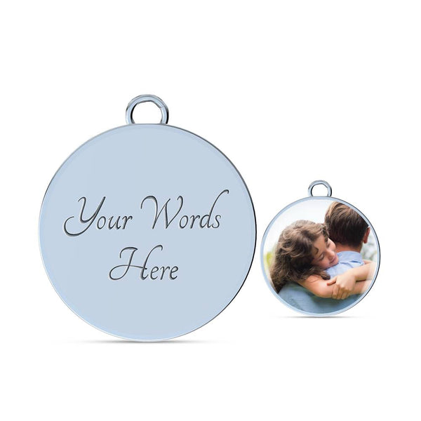 Personalized Daughter's Radiance Elegant Circle Bangles Daughter Gift