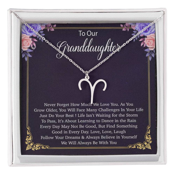 Granddaughter's Charm A Necklace of Love and Affection for Daughter