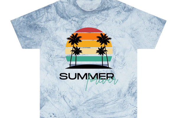 Add Vibrancy to Your Wardrobe with Unisex Color Blast T-Shirts at JewelryTreasures4U