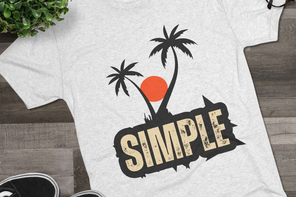 Discover the Unisex Tri-Blend Crew Tee: Where Comfort Meets Style