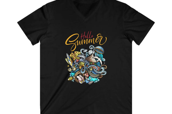 Elevate Your Everyday Look: The Ultimate Men’s Fitted V-Neck Short Sleeve Tee