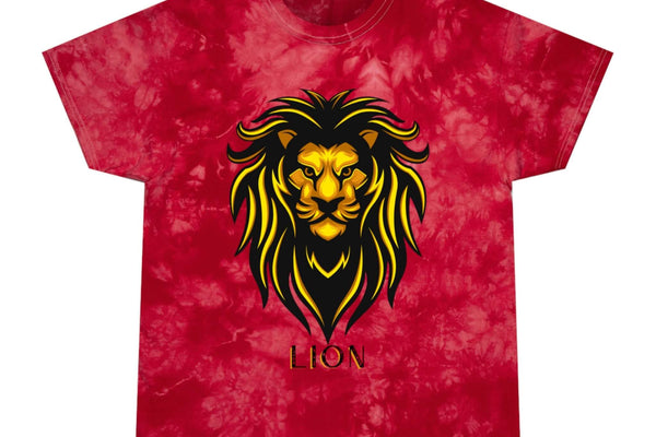 Embrace Vibrant Expression with the Tie-Dye Tee in Crystal