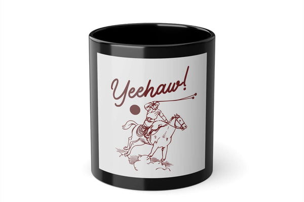 Start Your Day in Style with Our 11oz Black Coffee Cup