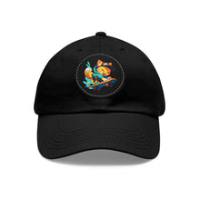 Dad Hat with Leather Patch (Round) Jewelry Treasures