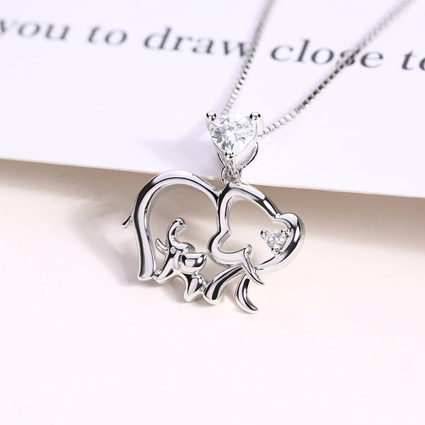 Customized Birthstone Elephant Necklace For Mom Jewelry Treasures