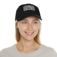 Dad Hat with Leather Patch (Rectangle) Jewelry Treasures