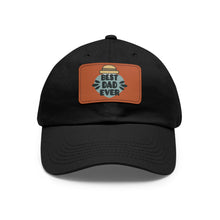 Dad Hat with Leather Patch (Rectangle) Jewelry Treasures