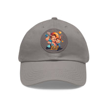 Dad Hat with Leather Patch (Round) Jewelry Treasures