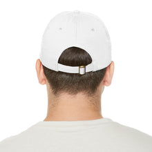 Dad Hat with Leather Patch (Round) Jewelry Treasures