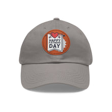 Dad Hat with Leather Patch (Round) Jewelry Treasures