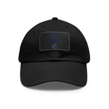 Dad Hat with Rectangular Leather Patch Jewelry Treasures