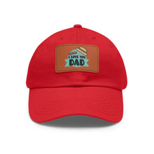 Dad Hat with Leather Patch (Rectangle) Jewelry Treasures