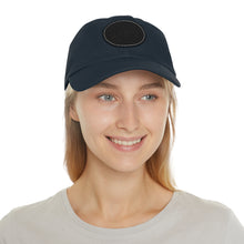 Dad Hat with Round Leather Patch Jewelry Treasures