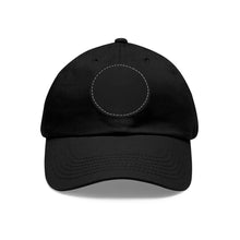 Dad Hat with Round Leather Patch Jewelry Treasures