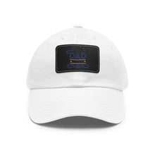 Dad Hat with Rectangular Leather Patch Jewelry Treasures