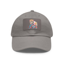 Dad Hat with Leather Patch (Rectangle) Jewelry Treasures