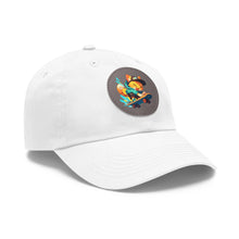 Dad Hat with Leather Patch (Round) Jewelry Treasures