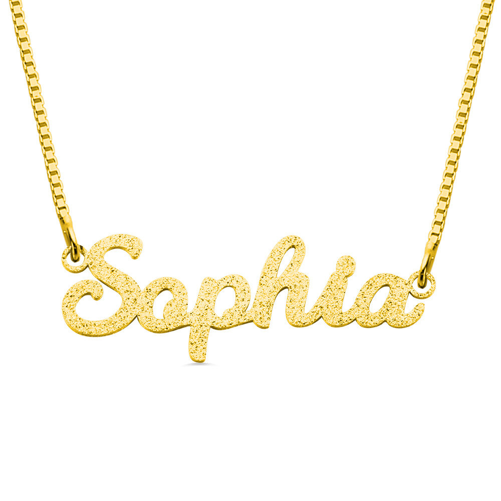 Personalized Sparkling Name Necklace Jewelry Treasures