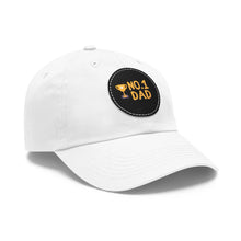 Dad Hat with Round Leather Patch Jewelry Treasures