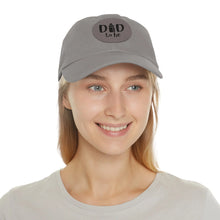 Dad Hat with Round Leather Patch Jewelry Treasures