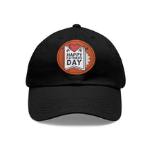 Dad Hat with Leather Patch (Round) Jewelry Treasures