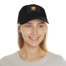 Dad Hat with Leather Patch (Rectangle) Jewelry Treasures