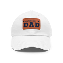 Dad Hat with Leather Patch (Rectangle) Jewelry Treasures