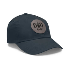 Dad Hat with Round Leather Patch Jewelry Treasures