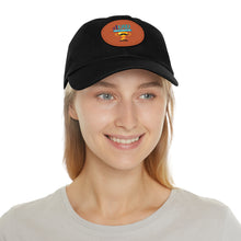 Dad Hat with Round Leather Patch Jewelry Treasures