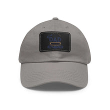 Dad Hat with Rectangular Leather Patch Jewelry Treasures