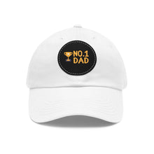 Dad Hat with Round Leather Patch Jewelry Treasures