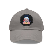 Dad Hat with Round Leather Patch Jewelry Treasures