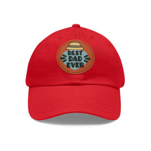 Dad Hat with Leather Patch (Round) Jewelry Treasures