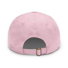 Dad Hat with Leather Patch (Round) Jewelry Treasures