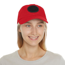 Dad Hat with Round Leather Patch Jewelry Treasures