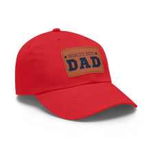 Dad Hat with Leather Patch (Rectangle) Jewelry Treasures