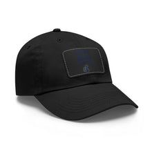 Dad Hat with Rectangular Leather Patch Jewelry Treasures