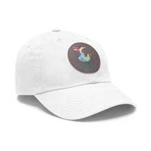 Dad Hat with Round Leather Patch Jewelry Treasures