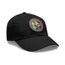 Dad Hat with Leather Patch (Round) Jewelry Treasures