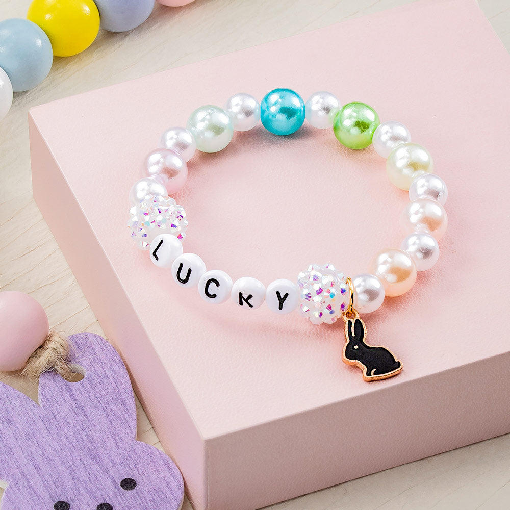 Custom Bunny Names Bracelet Jewelry Treasures