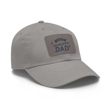 Dad Hat with Rectangular Leather Patch Jewelry Treasures