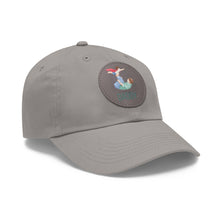 Dad Hat with Round Leather Patch Jewelry Treasures