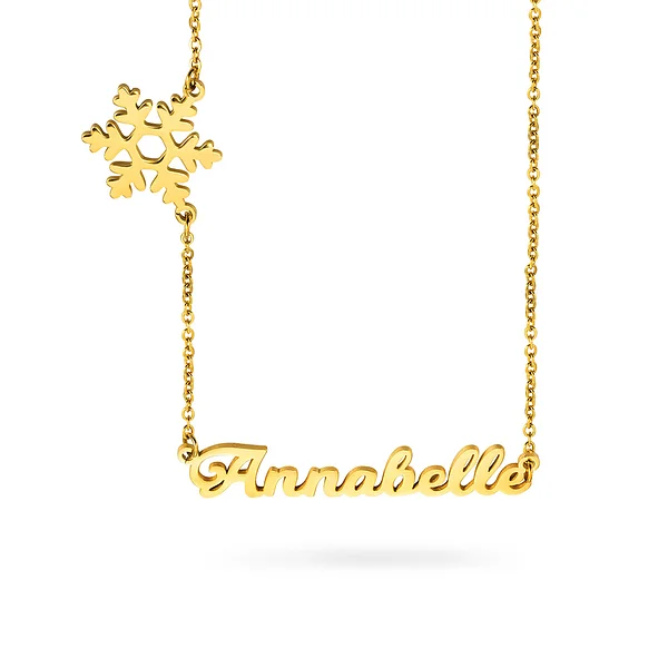 Personalize stylish Name Necklace Jewelry Treasures