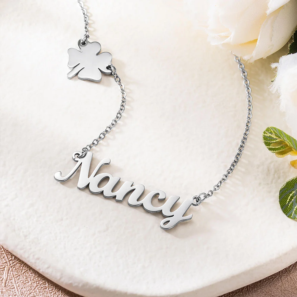 Personalize stylish Name Necklace Jewelry Treasures