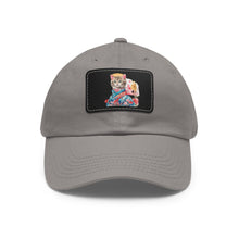 Dad Hat with Leather Patch (Rectangle) Jewelry Treasures