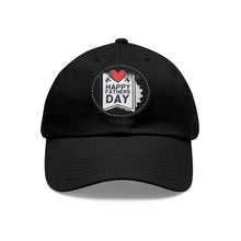 Dad Hat with Leather Patch (Round) Jewelry Treasures