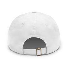 Dad Hat with Rectangular Leather Patch Jewelry Treasures