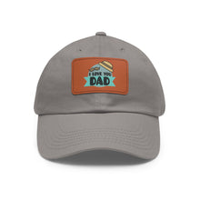 Dad Hat with Leather Patch (Rectangle) Jewelry Treasures