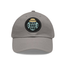 Dad Hat with Leather Patch (Round) Jewelry Treasures