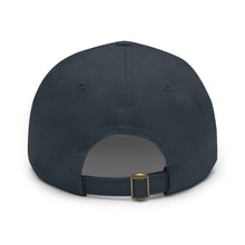 Dad Hat with Round Leather Patch Jewelry Treasures